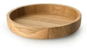 Continenta C4134 - Miska drewniana 25x4,8 cm dąb