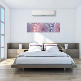 Obraz z mandali (170x50 cm)