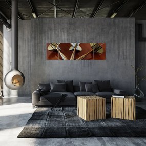 Obraz trzech strzałek (170x50 cm)
