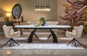 Krzesło do jadalni z podłokietnikami K595 Halmar