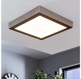 Eglo 78218 - Oprawa sufitowa LED FUEVA LED/22W/230V 30x30 cm matowy chrom