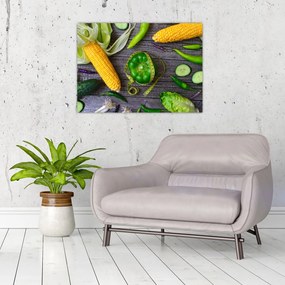 Obraz z warzywami (70x50 cm)