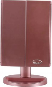 Lusterko PREMIUM Do MAKIJAŻU Powiększające 3X Kosmetyczne PODŚWIETLANE LED