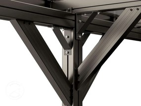 GFP 3,05x5,04m Wiata garażowa, antracyt - (GFPV00951)