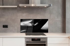 Panel szklany do Kuchni Subtelny Akt: Brzuch Kobiety