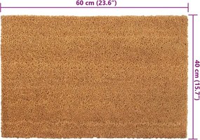 Prostokątna wycieraczka antypoślizgowa 40x60 cm N5-F86