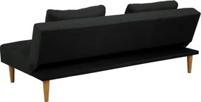 Ciemnoszara sofa rozkładana Bonami Essentials Matylda