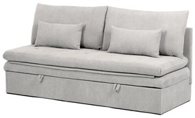 Rozkładana sofa trzyosobowa ASB-4740 BGE2,manżestrowa, beżowa