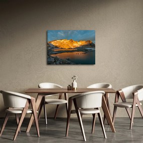 Obraz krajobrazu wysokogórskiego (70x50 cm)