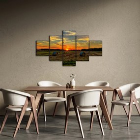 Obraz - Wiejskie bale (125x70 cm)