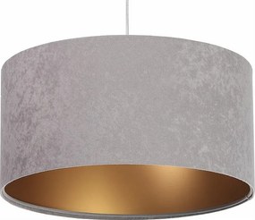 Lampa wisząca HOME 60 szara/złota