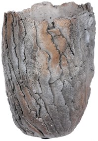 Betonowa donica Stone szara, 16 x 22 cm
