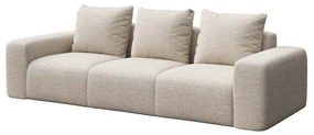 Beżowa sofa z materiału bouclé 287 cm Monce – Rodier