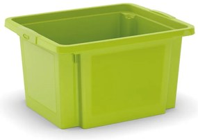Zielony plastikowy pojemnik 42x35x23 cm H-Box S – KIS