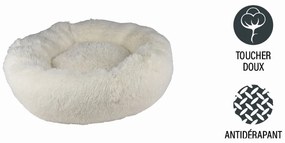 Kremowe legowisko dla psów ø 75 cm Fluffy – Love Story