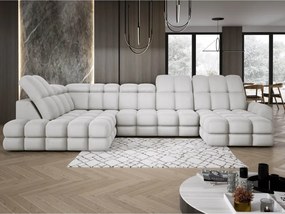 Narożnik TOLLO XL Lewostronny Elektryczna regulacja Tkanina SOLAR 03 WERSAL