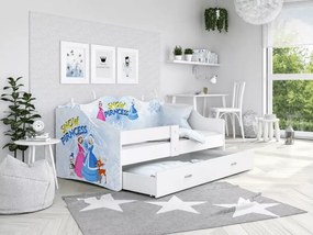 Łóżko dziecięce Blago z szufladą 80x160 80x180 MDF barierka stelaż Flex