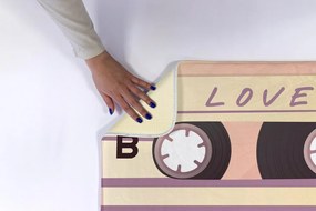 Dywanik do łazienki Dywanik do łazienki Kaseta Retro