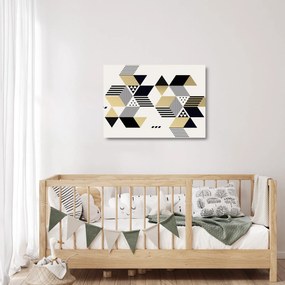 Obraz na szkle - Kształty geometryczne N⁰1 (70x50 cm)