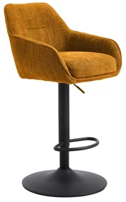 Pomarańczowe hokery zestaw 2 szt. Avola – Unique Furniture