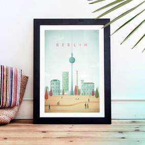 Plakat Travelposter Berlin, 50 x 70 cm