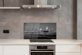 Panel Szklany Szeroka Panorama Mostu na Rzece