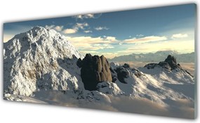 Panel Szklany Majestatyczne Pasmo Górskie