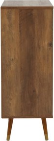 Komoda w ciemnym naturalnym kolorze 70x94x35 cm Frida – Premier Housewares