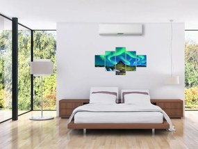 Obraz - Kirkjufell, Islandia (125x70 cm)