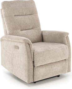 Fotel z funkcja elektrycznego rozkładania i gniazdem USB Jamal Halmar