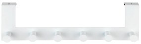 Biały metalowy wieszak na drzwi 39 cm Celano – Wenko