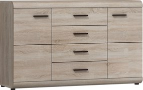Komoda LEGAME - Dąb sonoma / 140 cm