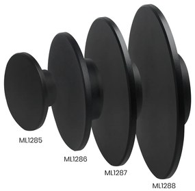 Kinkiet wewnętrzny i zewnętrzny 12 cm Disk 9W 3CCT IP65 Czarny