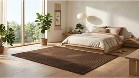 Brązowy dywan 160x230 cm Zephyr – ESTE