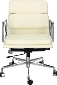 Fotel biurowy CH2171T skóra chrom