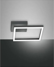 BARD nowoczesna lampa sufitowa LED 22W antracytowa 3394-23-282 Fabas Luce