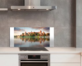 Panel nad Blat Kuchenny Zamek Królewski na Wawelu nad Wisłą