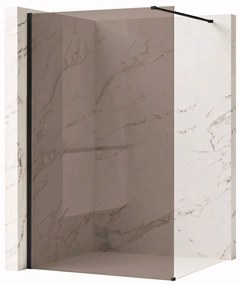 Kabina prysznicowa Walk-In Rea Flexi Brown / Black 80