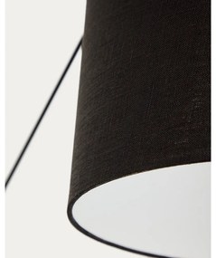 Czarny kinkiet ø 25 cm Jex – Kave Home