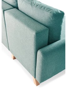 Turkusowy rozkładany narożnik Bonami Selection Pop