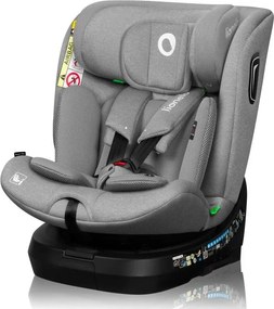Lionelo - Fotelik samochodowy z obrotową bazą BRAVE i-Size 40-150 cm Grey Stone