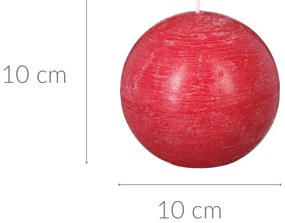 Świeca ozdobna OLIA, Ø 10 cm