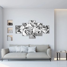 Obraz abstrakcji 3D (125x70 cm)