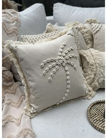 Bawełniana poszewka na poduszkę 43x43 cm Seashells – Mioli Decor