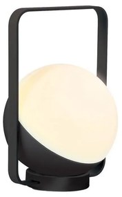 Zambelis E233 - LED zewnętrzna lampa 1,5W 3,7V 2600mAh IP44 czarna