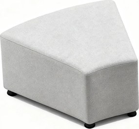 Siedzisko LEA, trójkąt, jasnoszare