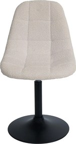 Krzesło do jadalni MCW-A60 (zestaw 6 sztuk),  beżowe