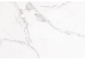 Biały stolik z blatem w dekorze marmuru 60x60 cm Barossa – Actona