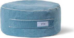 Niebieska poduszka do siedzenia z granulatem BINI COZY BLUE- S