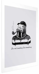 Plakat Smoking 21x30 cm bez ramy z marginesem ARTGEIST B
